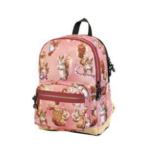 Pick & Pack Backpack Cute Squirrel Pink