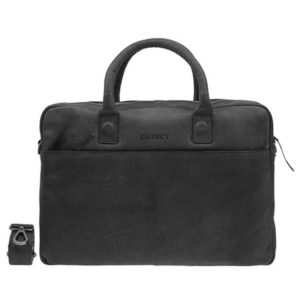 DSTRCT Wall Street 17'' Business Laptop Bag Black