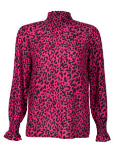 Top Leopard Pink