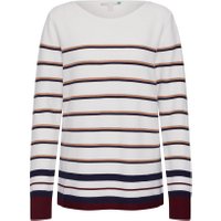 Esprit Trui 'OCS striped swt Sweaters' - Wit