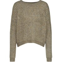 Only Trui 'CHUNKY L/S PULLOVER KNT' - Groen