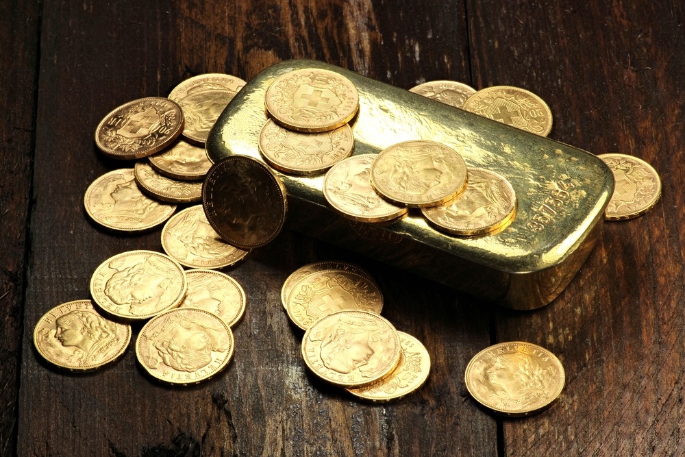 Laat gouden munten taxeren
